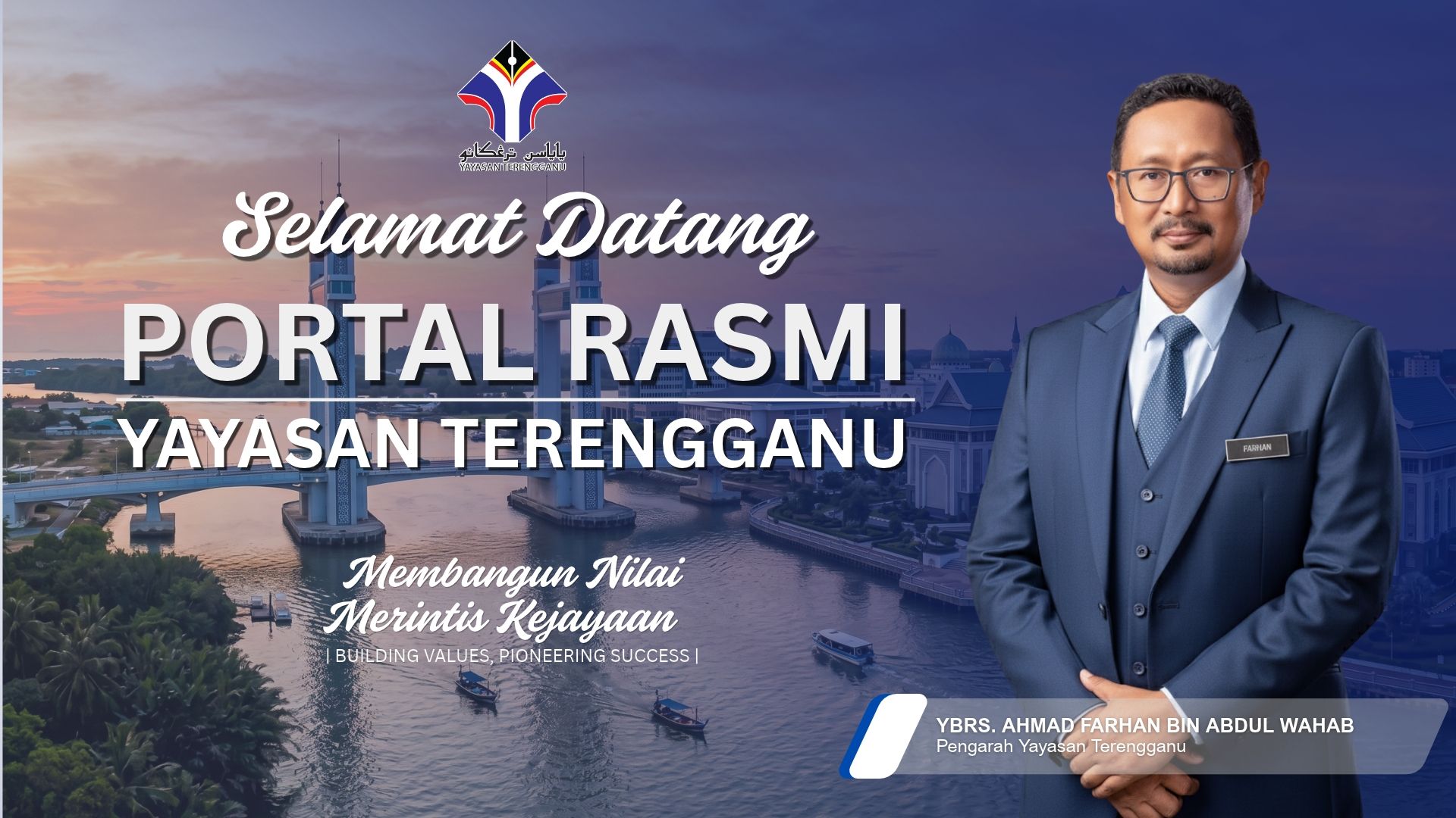 Selamat Datang ke Portal Rasmi Yayasan Terengganu