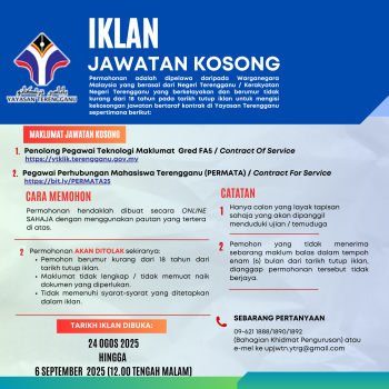 iklan jawatan kosong YT 2025